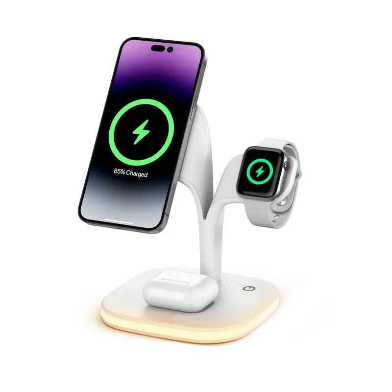 3 in 1 Magnetic Charging Station | For Apple |